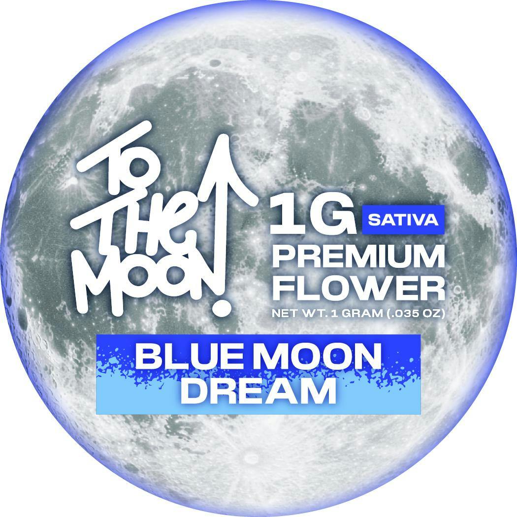 Blue Moon Dream | Flower | 1g by To The Moon | Buy Online