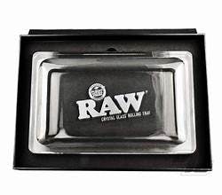 RAW | Crystal Glass Rolling Tray