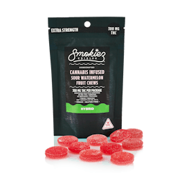 Sour Watermelon Hybrid Fruit Chews [10pk] (100mg THC)