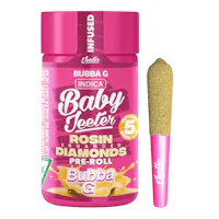 Jeeter Bubba G 5pk Rosin Diamonds Infused Prerolls Rec - Exclusive