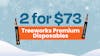 2 for $73 - Treeworks Premium Disposables