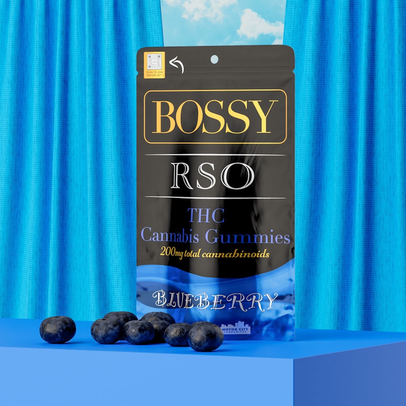 Bossy - Blueberry RSO 200mg Gummies