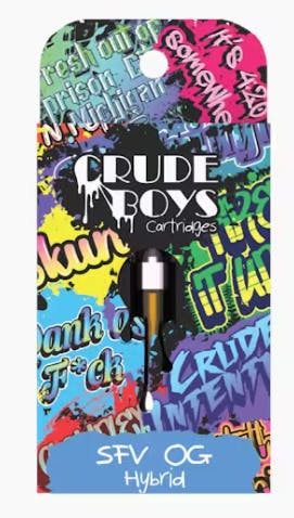 Crude Boys - SFV OG (H) - 1g Vape