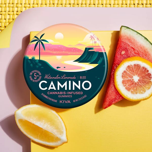 Watermelon Lemonade (H)- 100mg 20pk (Bliss) Gummies - Camino