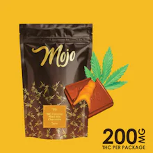 Mojo - 200mg Chocolate Bites - Caramel Filled Milk Chocolate (I)