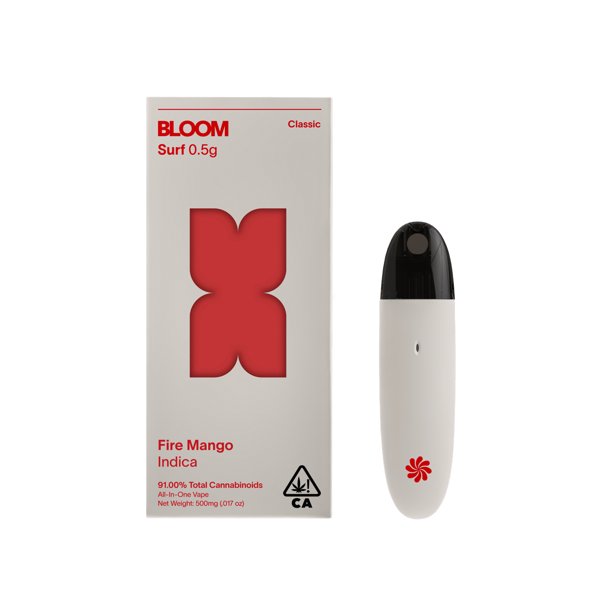 Classic Surf All-In-One 500mg | Fire Mango — BLOOM cannabis product at ZenZest