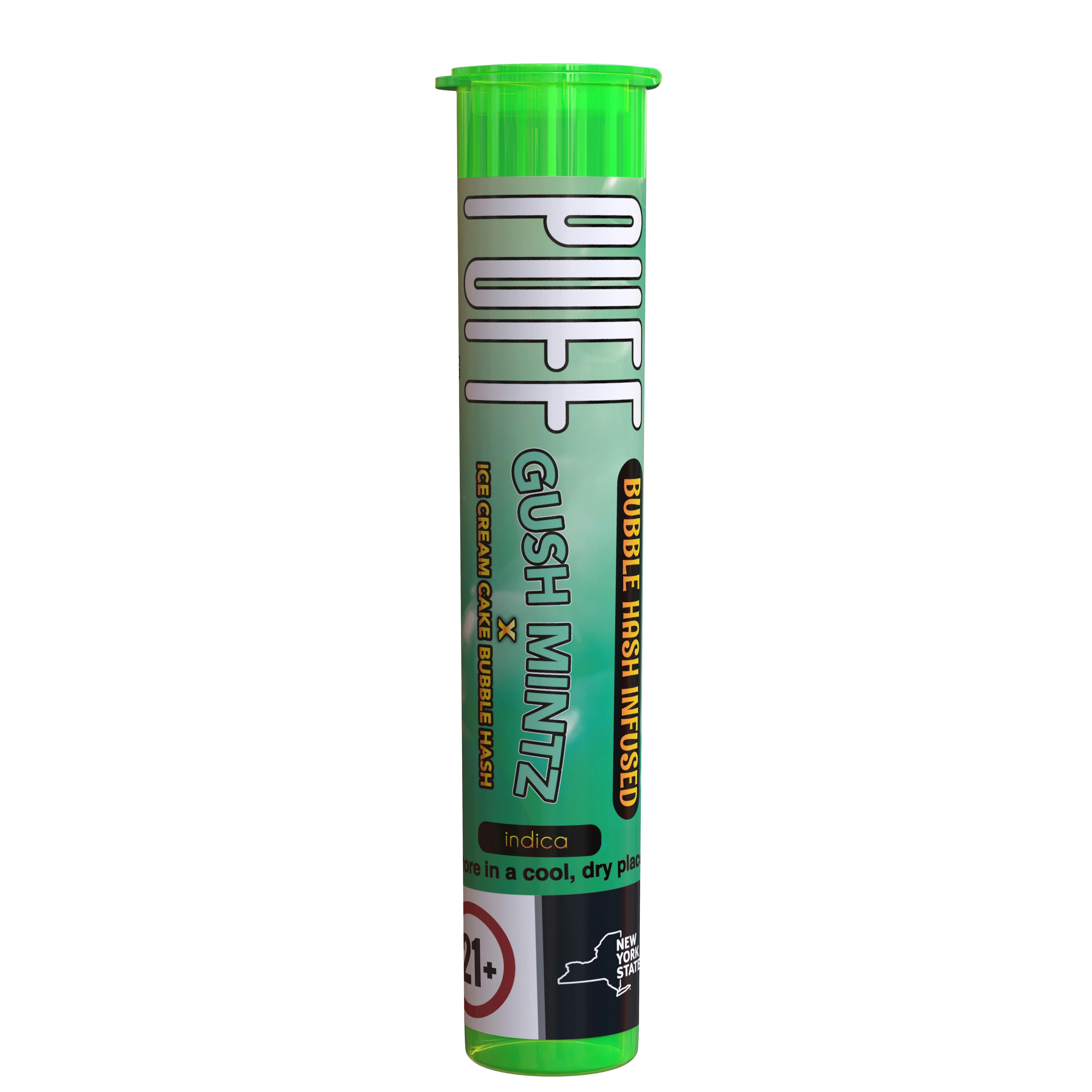 Product Puff - Gush Mintz - 1g - Hash Infused Preroll