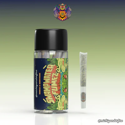 Michigander Fire - 5-Pack .5g Prerolls - Swampwater Fumez - PRE_ROLLS by Michigander Fire at King of Budz