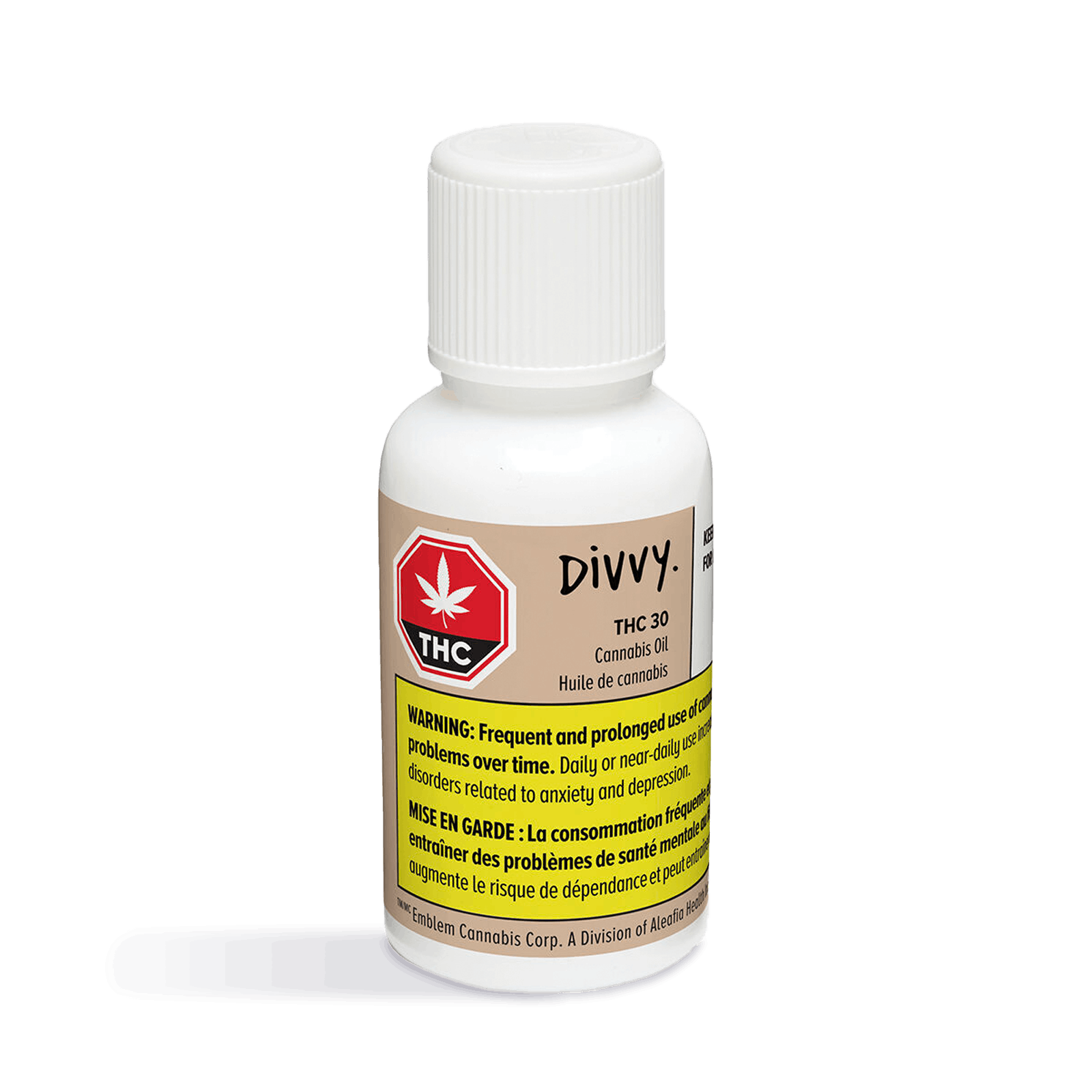 Oil | Divvy - THC 30 Oil - 30ml