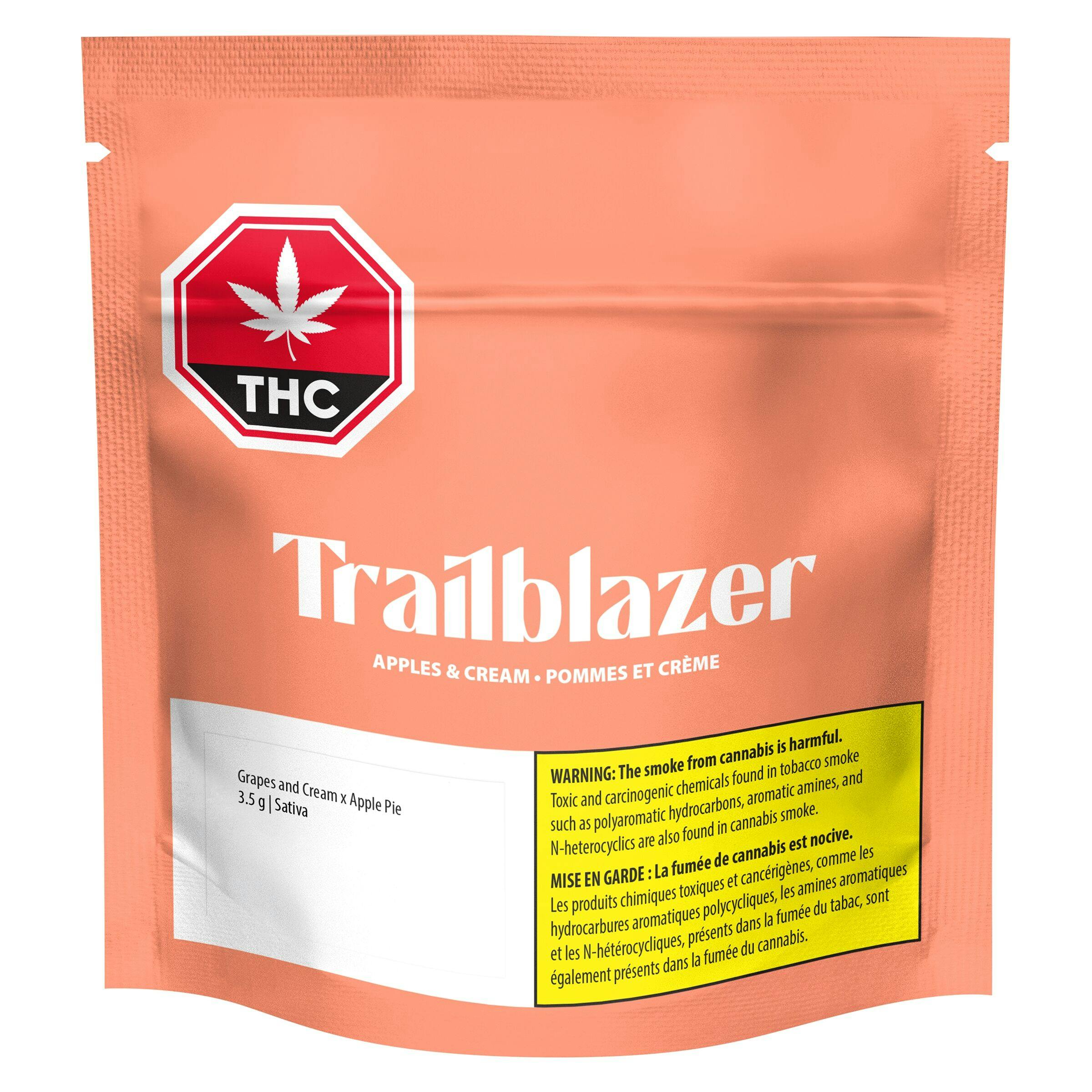 Trailblazer - apples & cream cbd:thc