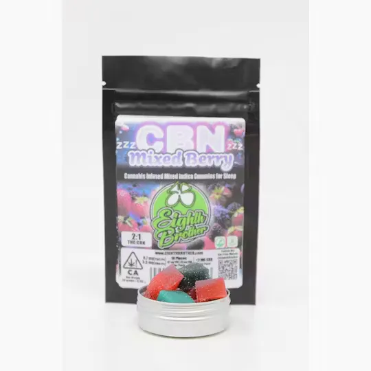 Brother - Mixed Berry (2:1 THC:CBN) Gummies 100mg | Wellgreens - Home