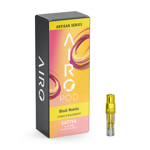 Airo l Black Mamba Distillate Vape Pen (Disposable) l 2g - Eastern Green  Cannabis - Airo l Black Mamba Distillate Vape Pen (Disposable) l 2g Near Me 