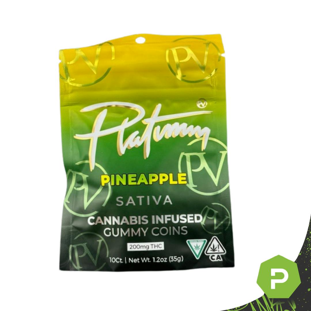 elf bar vape uk Platinum Vape Pineapple | 200mg Gummies