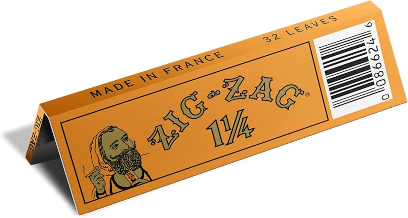 Zig Zag French Orange Slow Burning 1 1/4 Papers