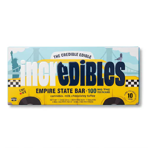 Empire State Bar | Chocolate | 10 Pack | 100mg THC-2