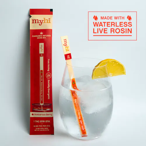 Boisterous Berry – Single Beverage Stir STIK (10mg)-active
