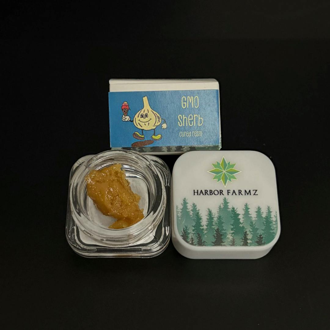 Product: Harbor Farmz | GMO Sherb | Cured Sugar Concentrate | 2g | Indica