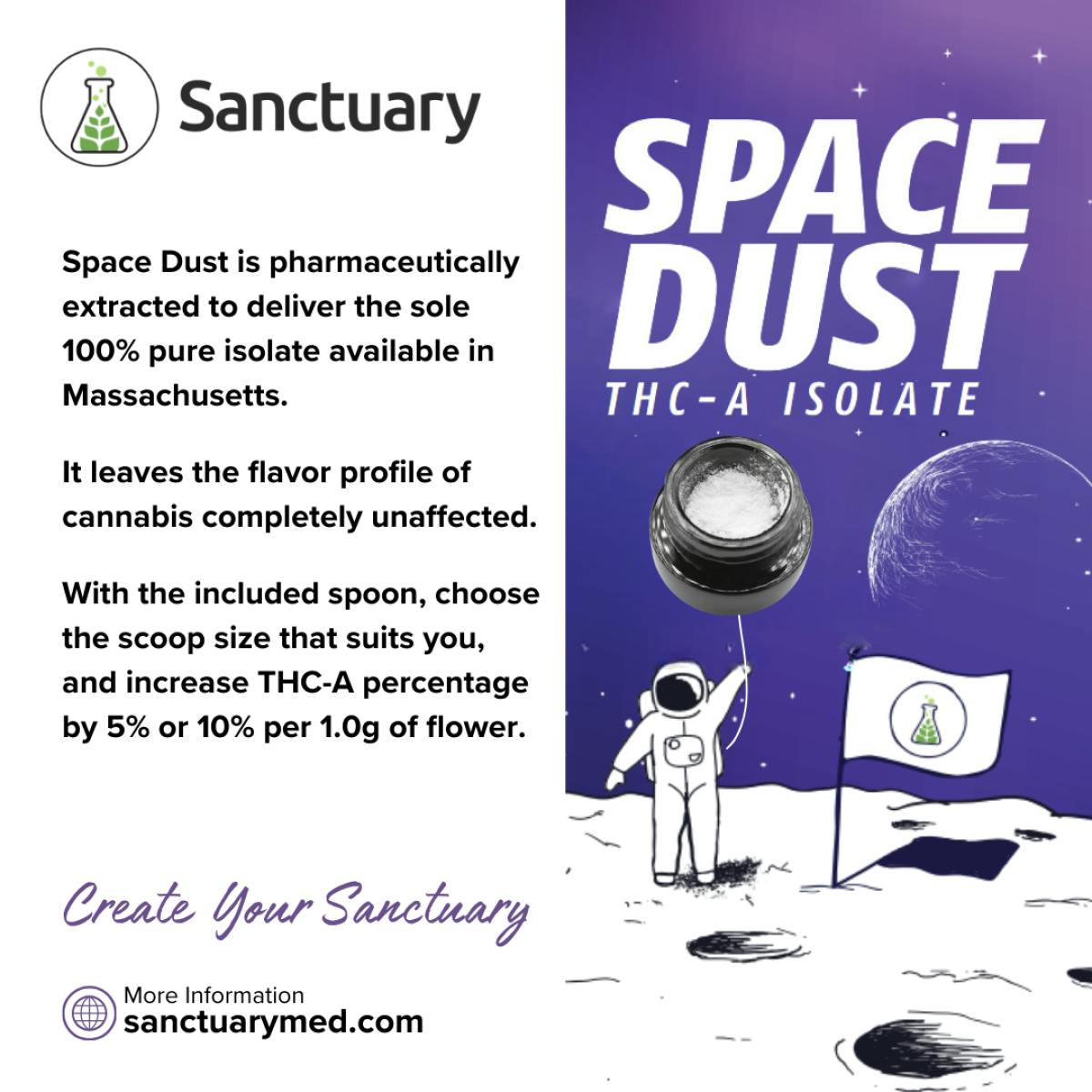 Space Dust Micro Diamonds | 0.5g - Sanctuary Medicinals 