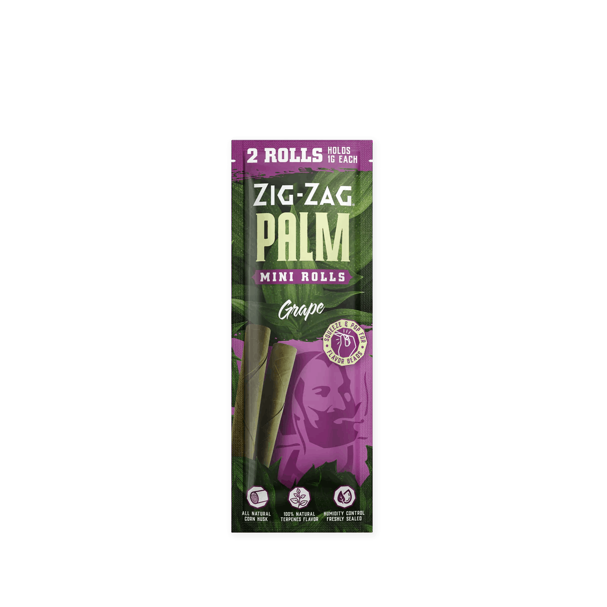 Zig-Zag | Grape | Mini Rolls