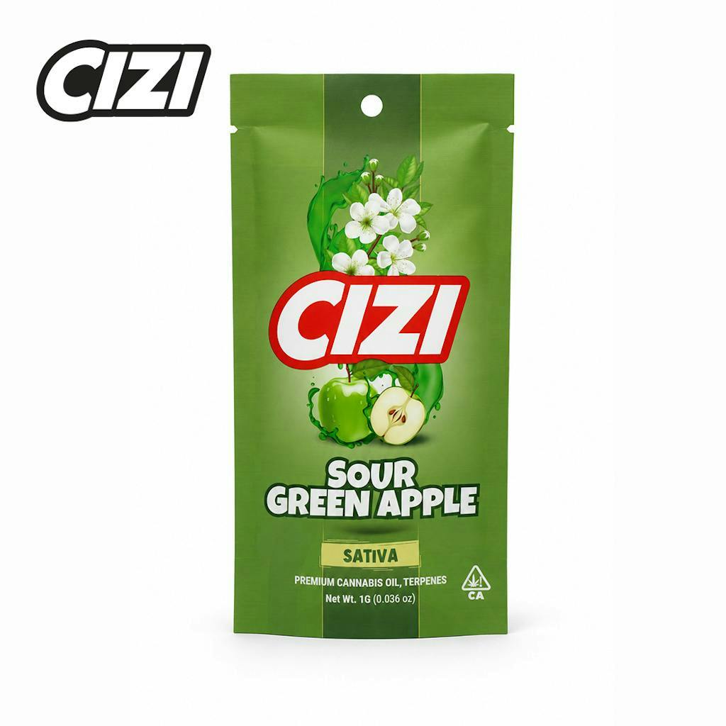 CIZI Sour Green Apple - Sativa Cartridge