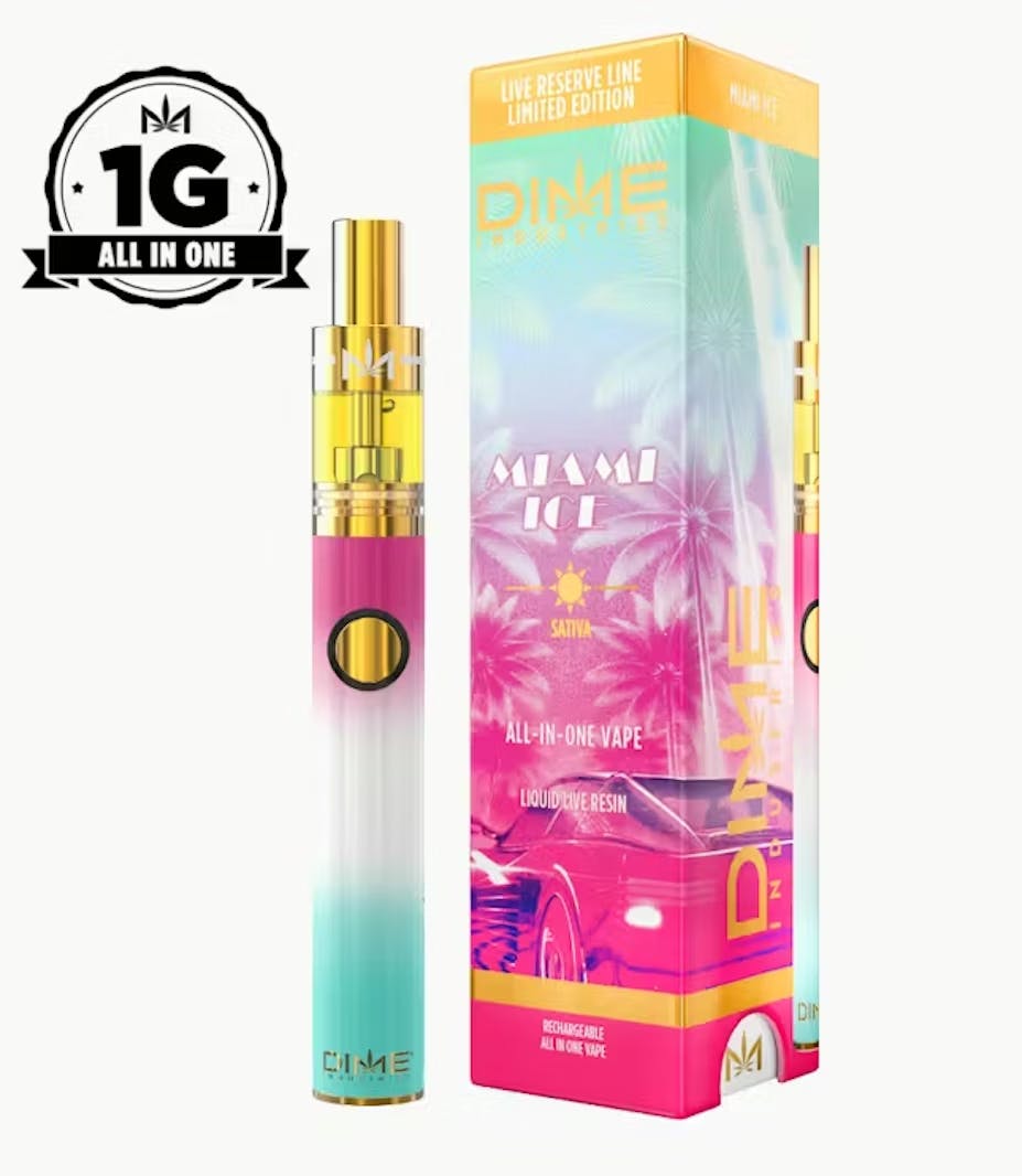 Dime | Miami Ice | Disposable Vape | 1g