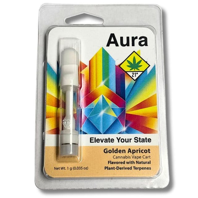 Aura - Aura Vape Cartridge - Golden Apricot - Mixed - 1g
