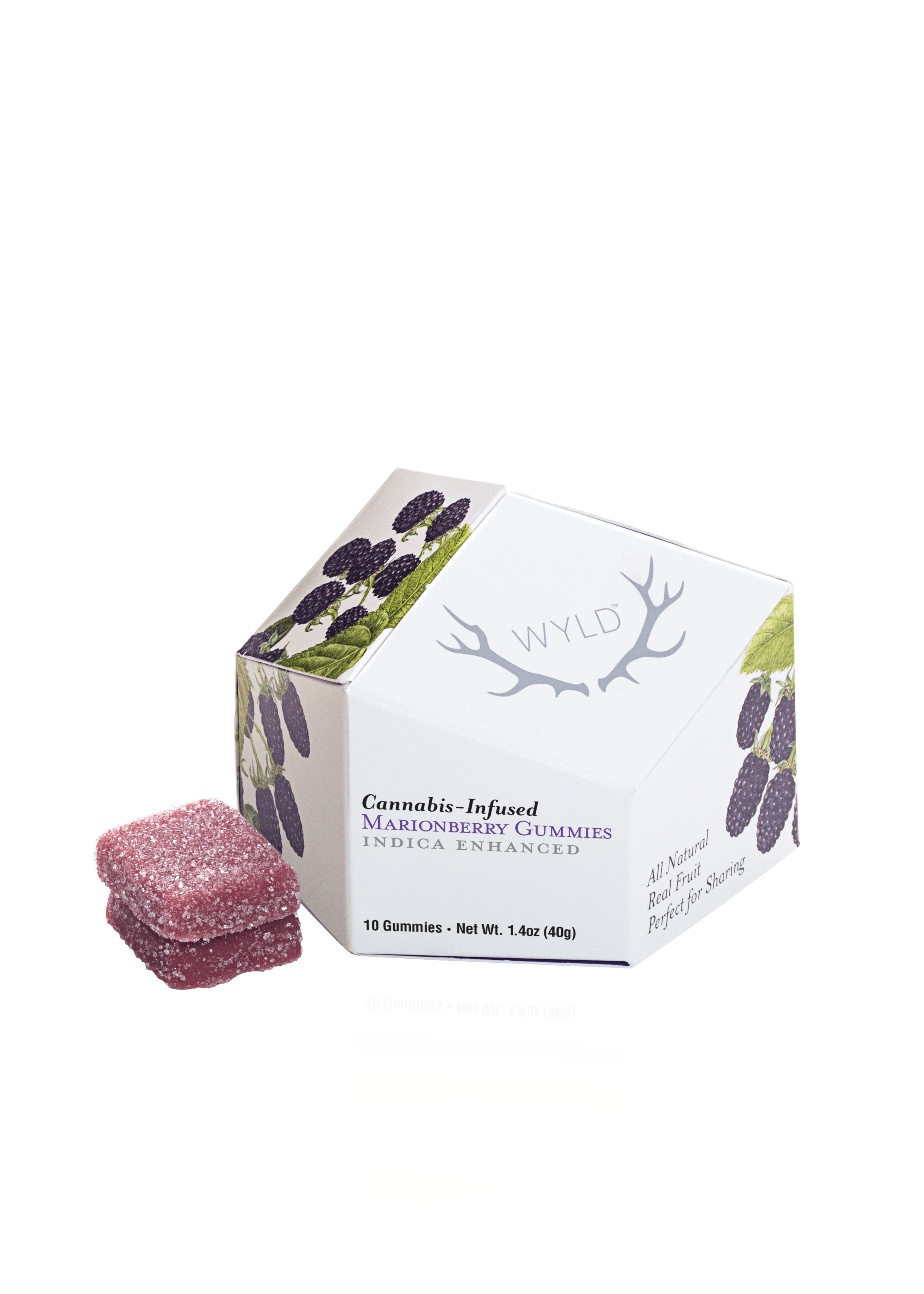 Wyld | 100mg Gummy | Marionberry (Indica)