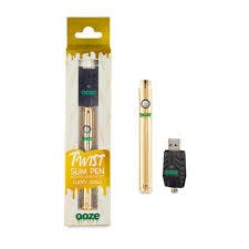 Ooze OOZE | TWIST SLIM PEN - VAPE PEN | LUCKY GOLD — ACCESSORIES