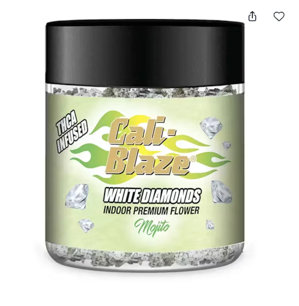 Product Cali-Blaze | Mojito | White Diamonds Infused Flower