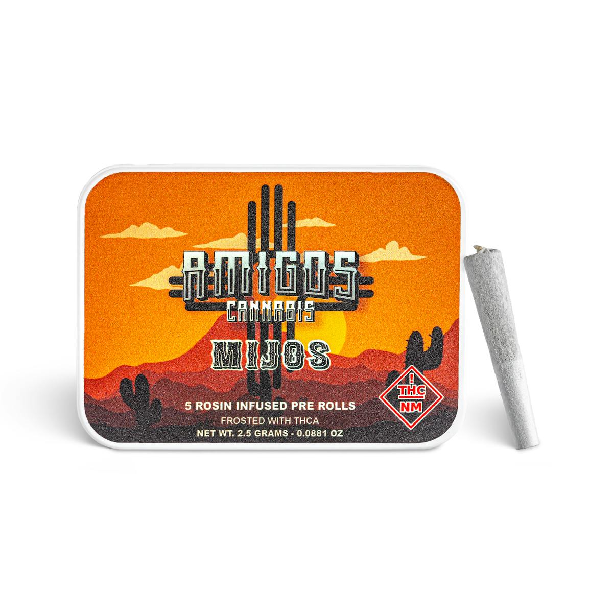 Photo of Mijos Mixed Rosin Infused Pre-Roll – 5 Pack