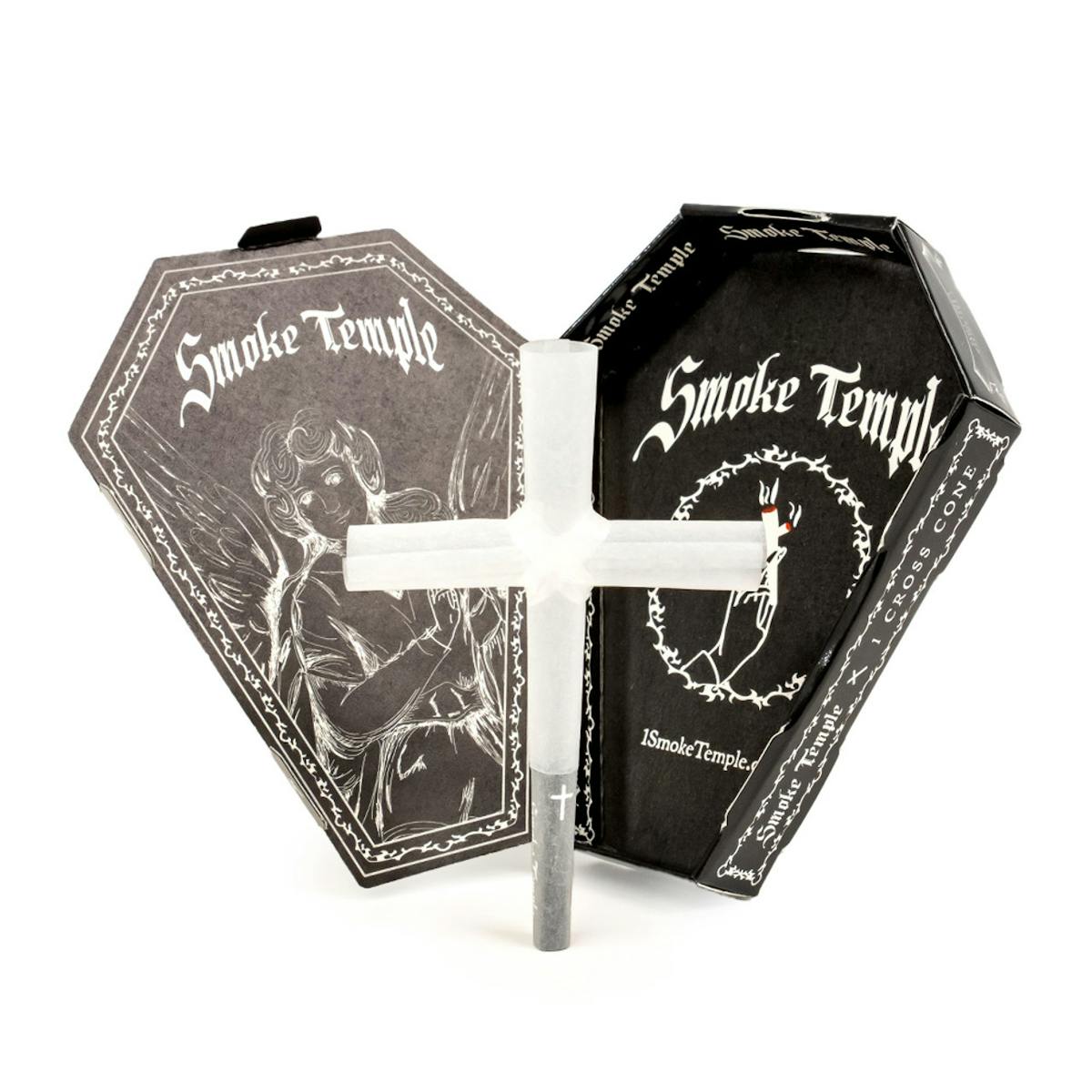 Photo of Smoke Temple | Cross Cone | 1 1/4 84mm | 1ct
