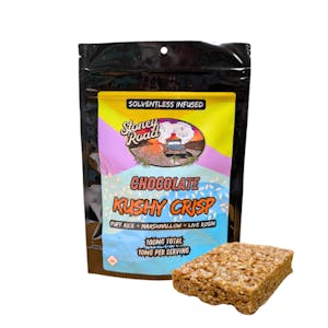 Stoney Road | 100mg Chocolate Kushy Crisp | Snack Bar