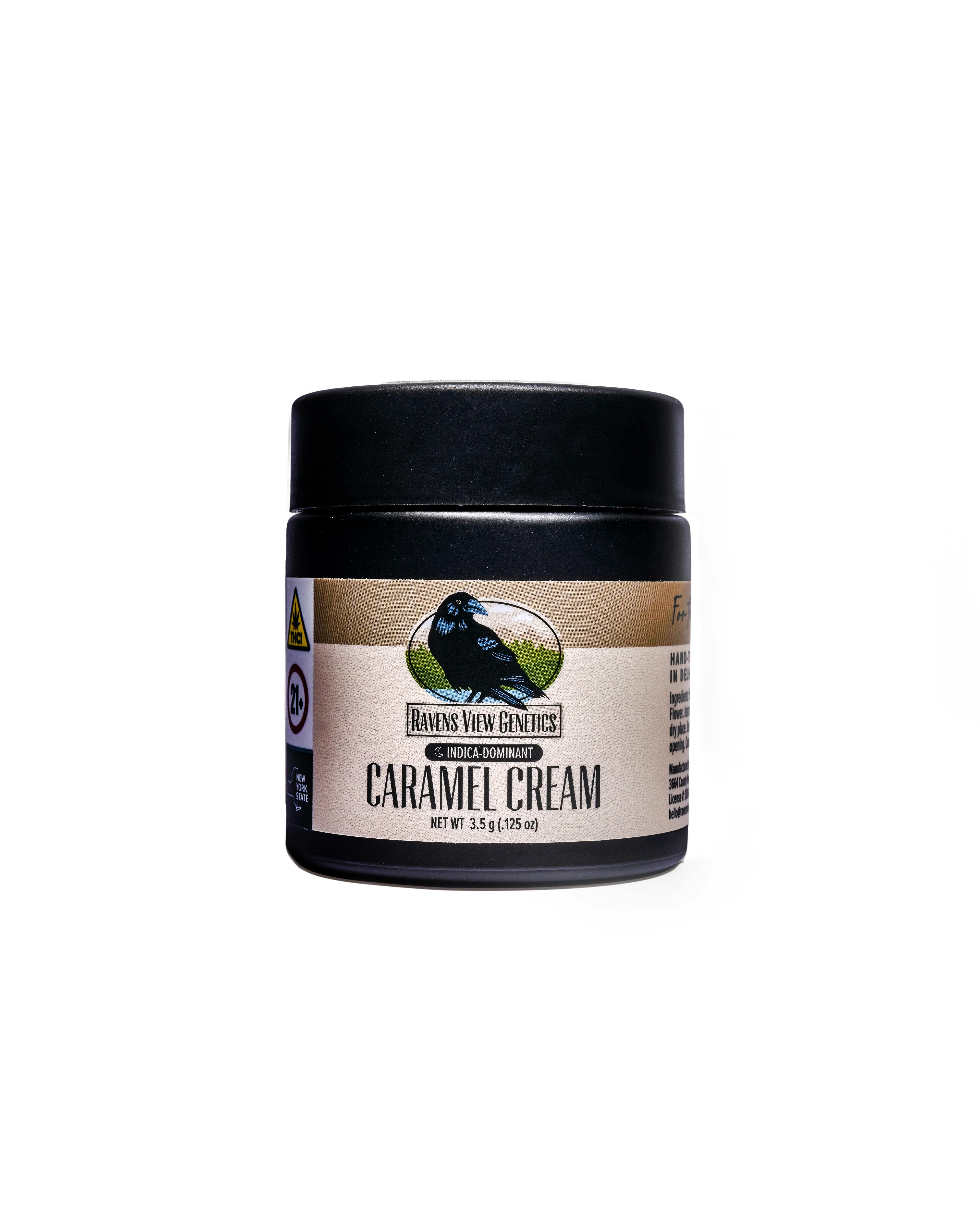 Ravens View Genetics Caramel Cream - FLOWER cannabis product, 1/8oz