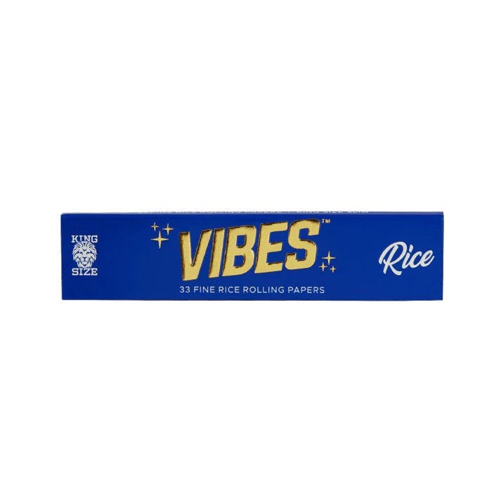 Vibes King Size Ultra Thin Rolling Papers Blue Cookies Hayward