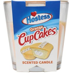 Sweet Tooth | 14oz Hostess Triple Wick Candle - Orange Cupcake