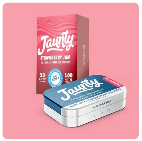 Strawberry Jam | Live Rosin Infused Gummies | 10pk | 100mg-1