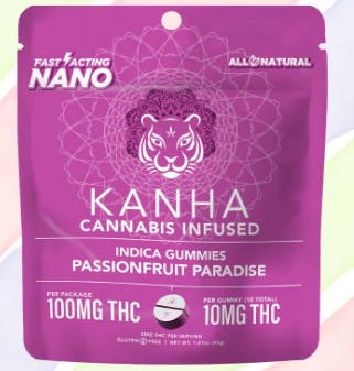Product Kanha Nano | Passionfruit Paradise | 100mg