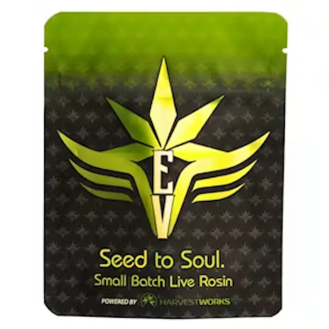 EV x HarvestWorks Rosin Jam Watermelon Crush 1g (indica hybrid)