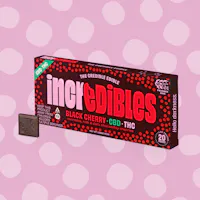 Product incredibles - Black Cherry 1:1 Chocolate Bar (100mg 20pk)