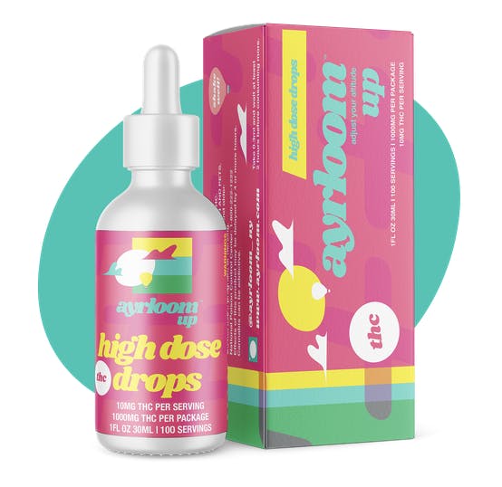 Product Ayrloom | High Dose Drops | 1000mg THC