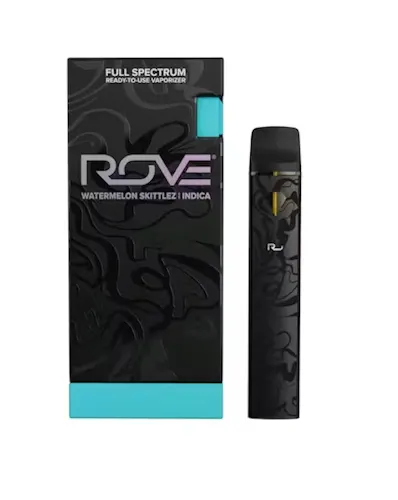 Rove | Watermelon Zkittlez | Live Resin Diamonds AIO | Indica | 1g-1