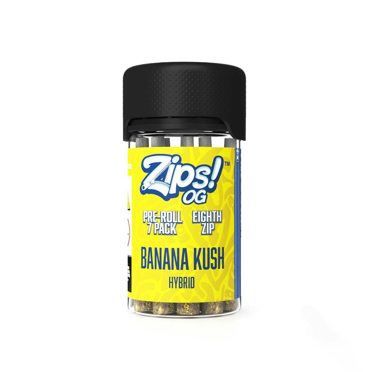 Zips OG Banana Kush 7pk 3.5g Pre-Rolls