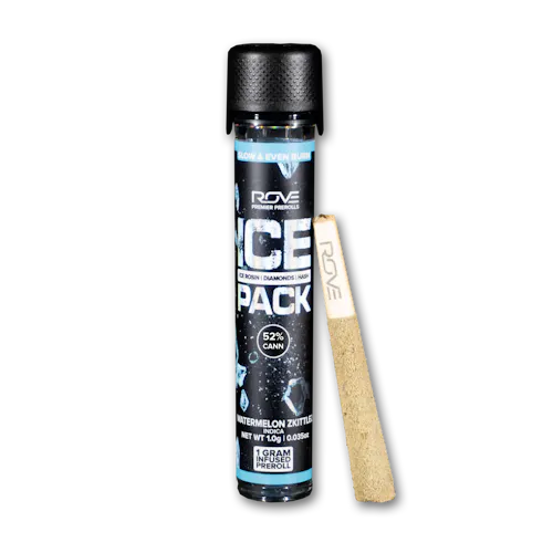 Watermelon Zkittlez | Triple Infused Pre-Roll (Rosin Hash Diamonds) | 1g-1