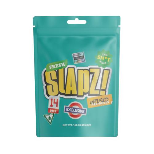 Slapz 14 x 1g Infused Prerolls Tropical Blast