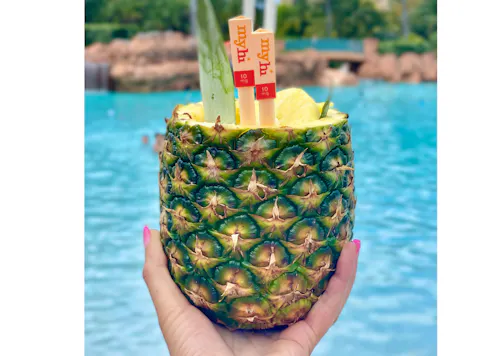 MyHi | Lively Lemon | THC Infused Drink Mix | 10mg Stir Sticks | 3pk-4