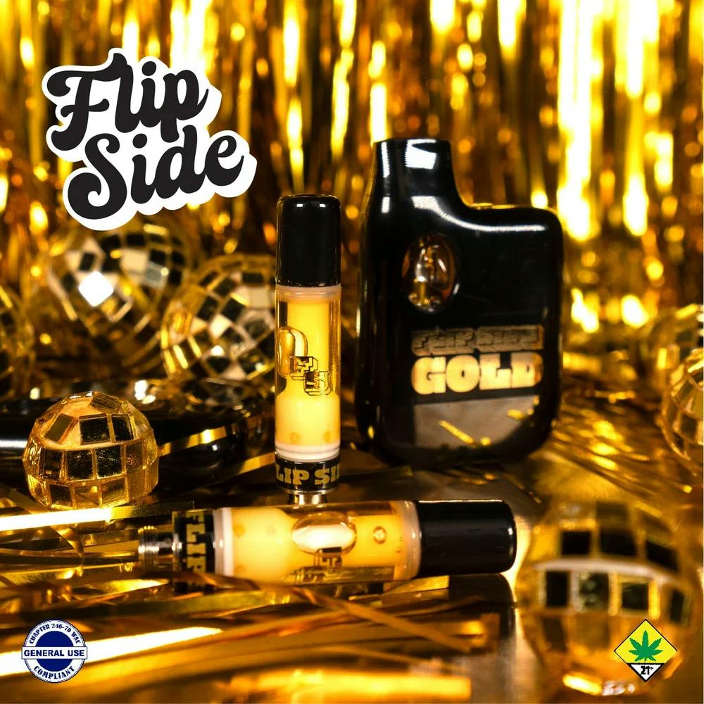 flipside disposable vape Flipside Gold | BHO/Ethanol Extracted Disposable | Tangie Banana