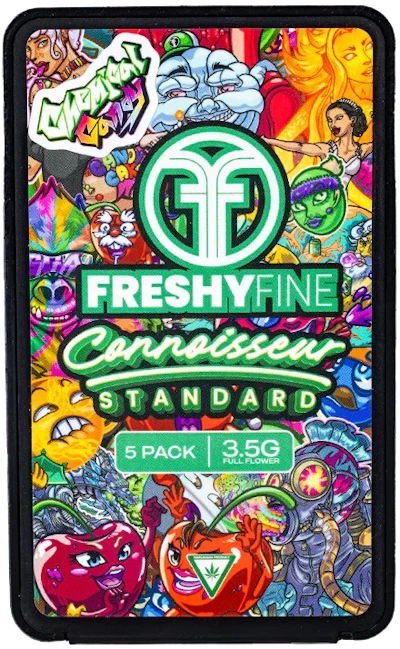 Freshy Fine - 5-Pack .7g Prerolls- Chemical Candy