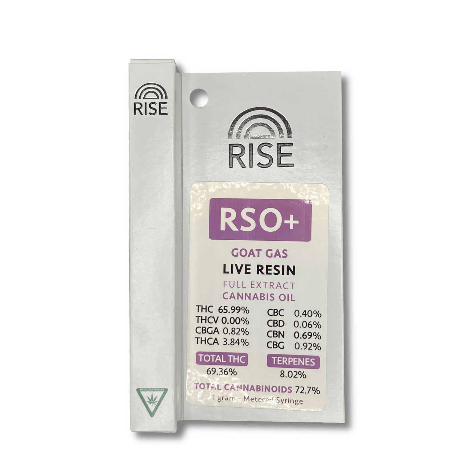 Product: Rise | RSO Dart - 1g - RSO + Goat Gas Live Resin
