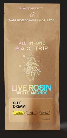 Blue Dream |  Live Rosin with Diamonds | All in One