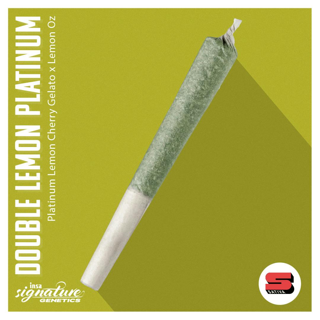 Pre-Roll - Double Lemon Platinum
